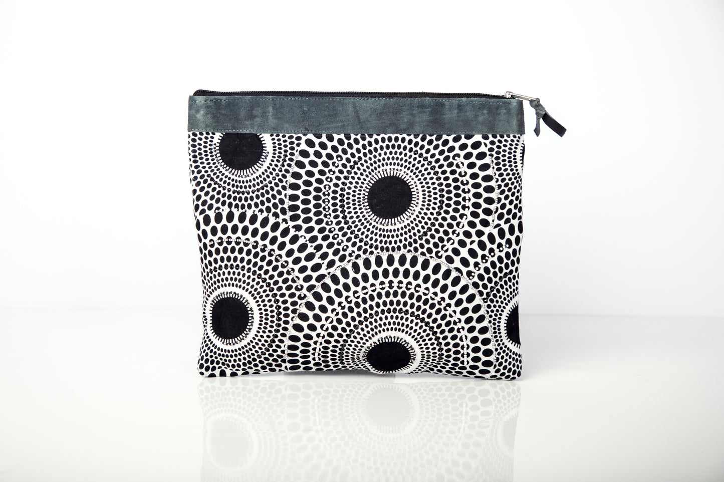 Zipper Pouch- "Mwangaza" Large