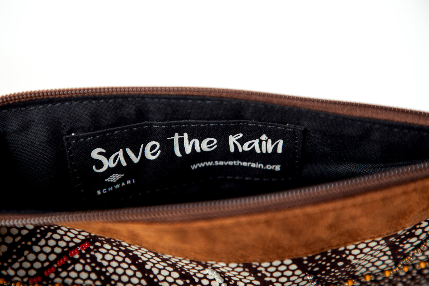 Zipper Pouch- "Mduara" Medium