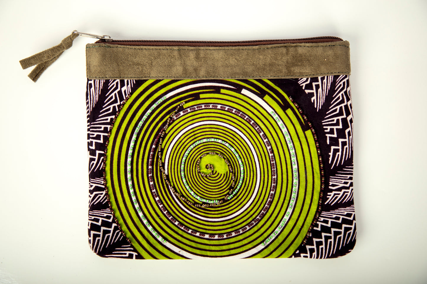 Set of Three Zipper Pouches - "Zungusha"