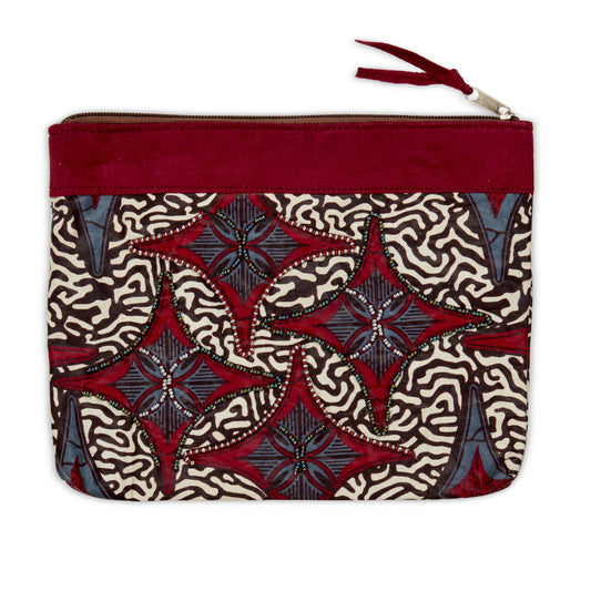 Zipper Pouch- "Berry"