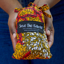 Load image into Gallery viewer, Compact Kitenge Tote Bag- &quot;Mums the Word&quot;