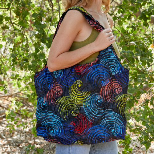Compact Kitenge Tote Bag- 