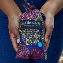 Load image into Gallery viewer, Compact Kitenge Tote Bag- &quot;Inflorescence&quot;